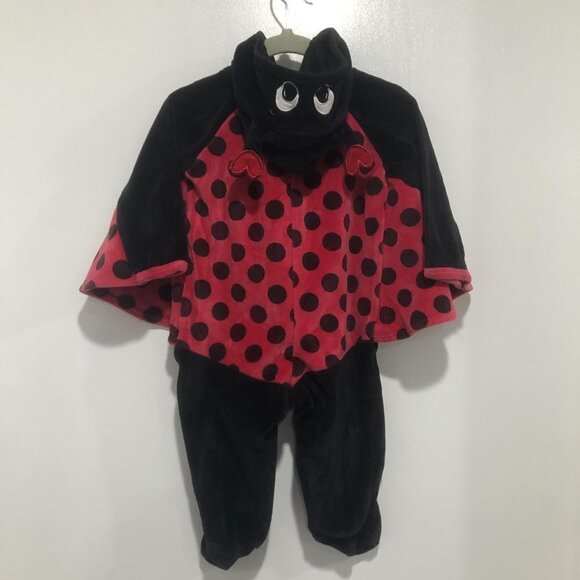 𝅺girl's Lady Bug sleeper Size 3/6 months - Picture 1 of 3